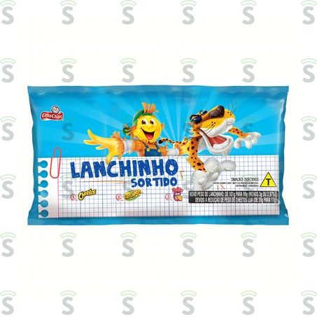  Kit Salgadinho Elma Chips Lanchinho Sortido 5 Unidades 98g