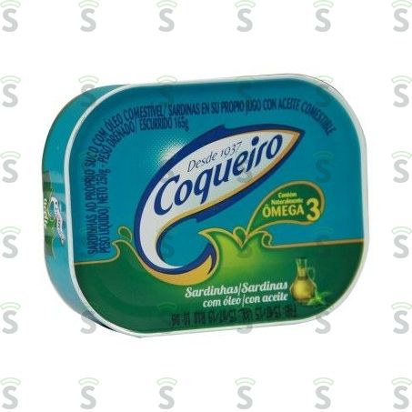  Coqueiro-sardinha 250g Oleo Comestivel