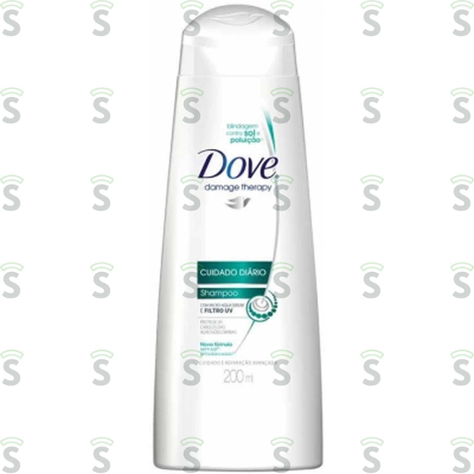 Shampoo Dove Cuidado Diário Embalagem 200ML