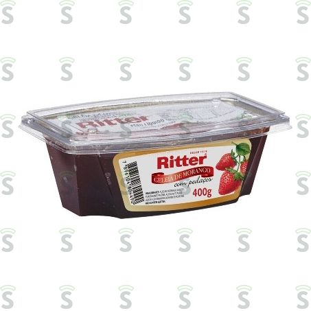  Geléia Ritter Morango Pote 400g