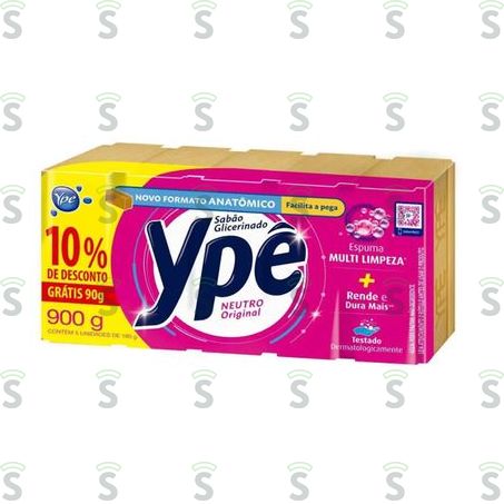  Sabao Barra Ype Conj 180g C/5 Neutro