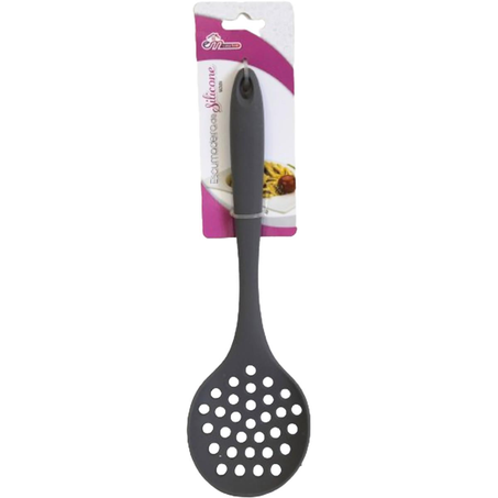 Escumadeira Em Casa Silicone - Preto - Ref. 13912