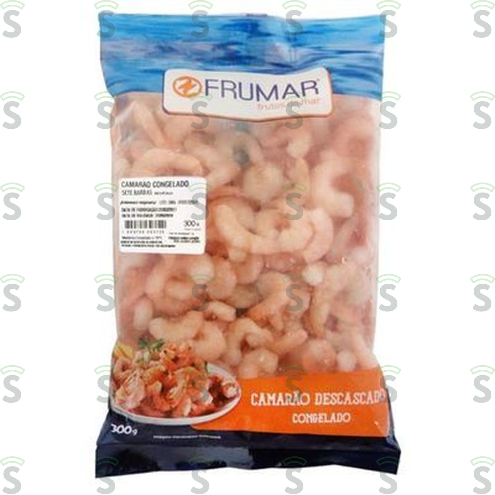 Camarao Frumar Descascado Rosa 300G