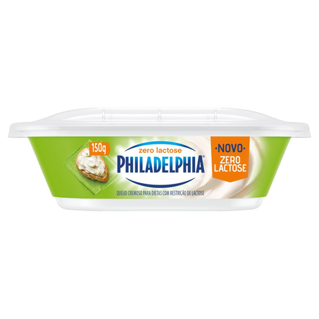 Cream Cheese Philadelphia 150g - Zero Lactose