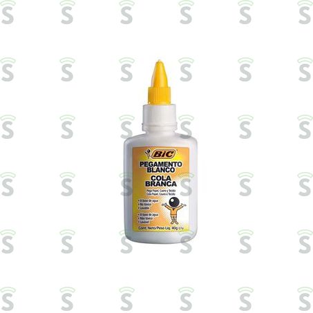  Cola Branca Bic Escolar 40g