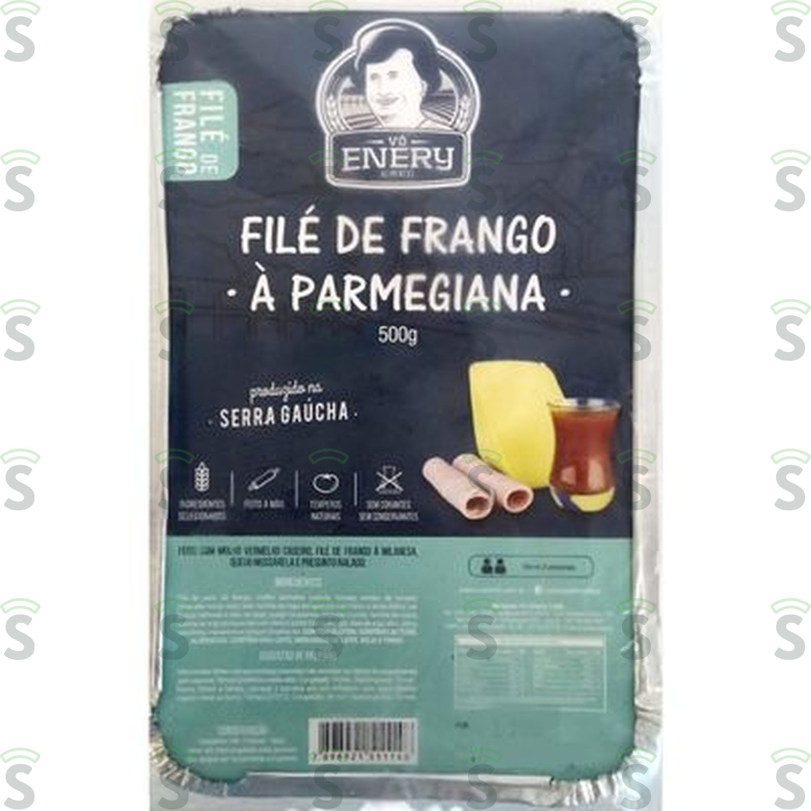 FILE PARMEGIANA VO ENERY 500GR FRANGO