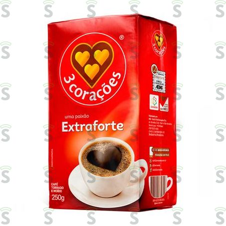  3 Coracoes-cafe Extraforte 250g Vacuo