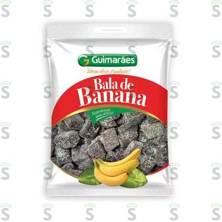  Bala de Banana Guimarães Embalagem 150g