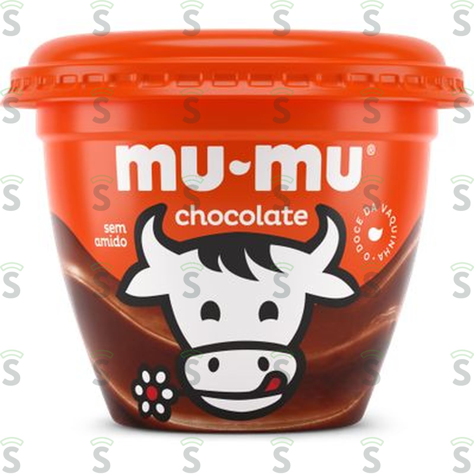 Mu mu-doce de leite 350g chocolate