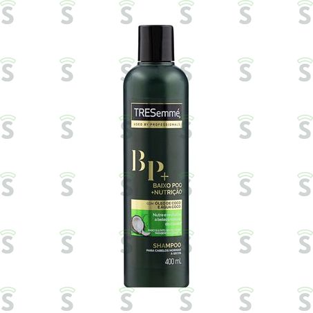  Shampoo Tresemmé Baixo Poo + Nutrição Frasco 400ml