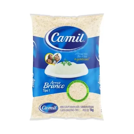 Arroz t1 camil branco seleções fronteira 1kg