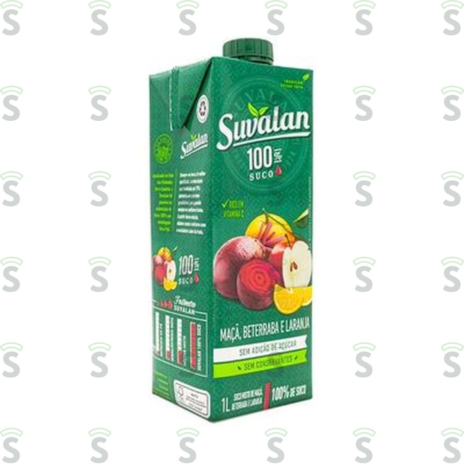 Suco Pronto Suavalan Maça Caixa 1LT