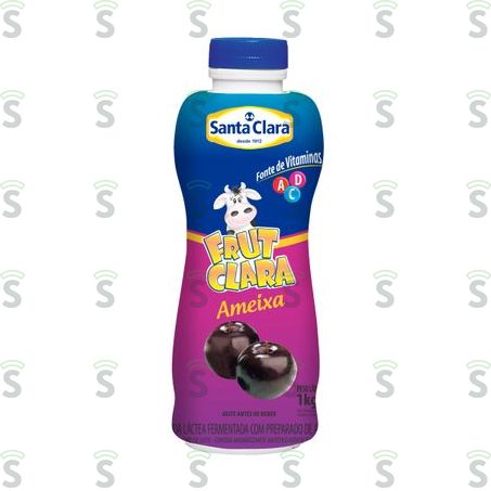  Santa Clara-bebida Lactea 1kg Ameixa