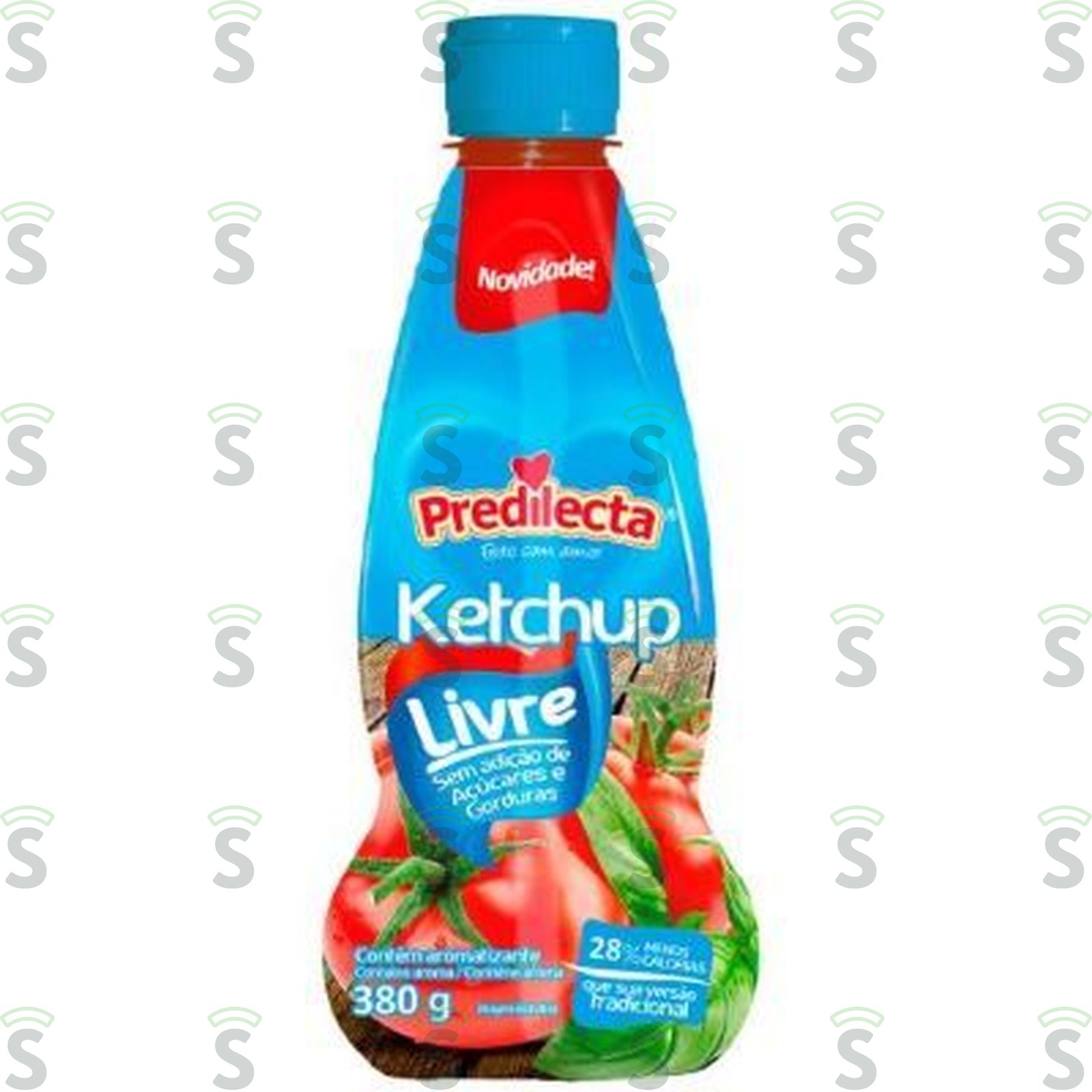 Ketchup Predilecta Zero Adição de Açúcares Squeeze 380gr