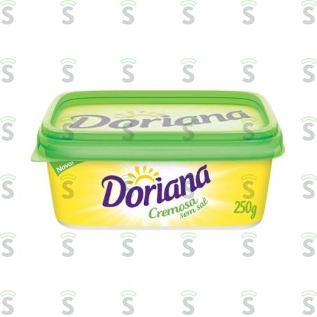  Doriana-margarina 250g Cremosa Sem Sal