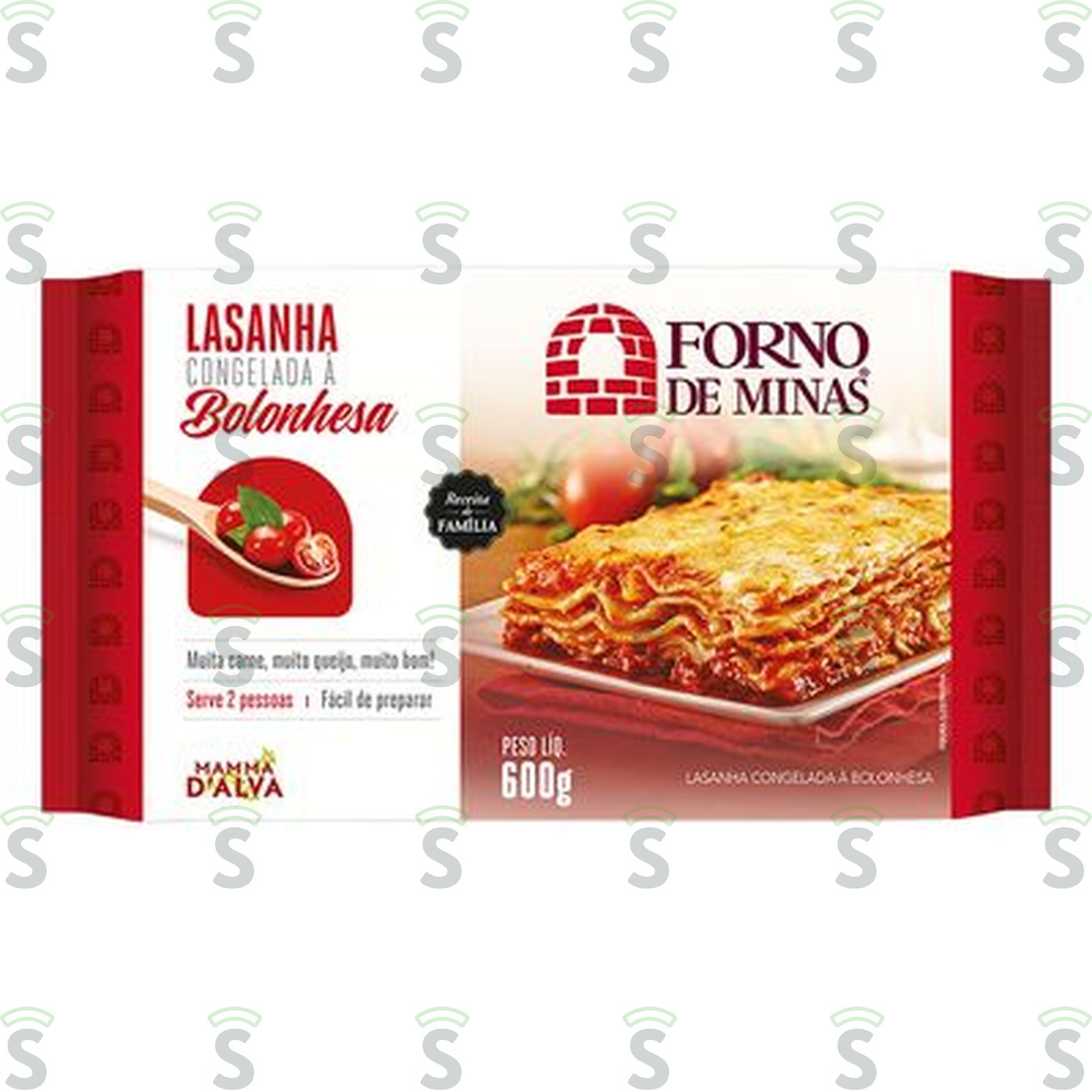 Lasanha Congelada Forno de Minas Bolonhesa 600G
