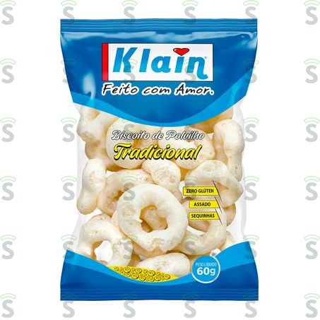  Klain-bisc. Polvilho 60g Tradicional