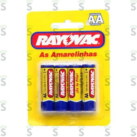  Rayovac-pilha Pequena C/4