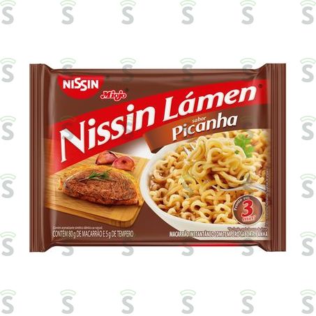  Nissin Lamen-macarrao 85g Picanha