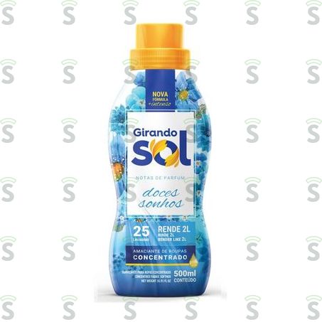  Girando Sol-amaciante Conc.500ml Doces