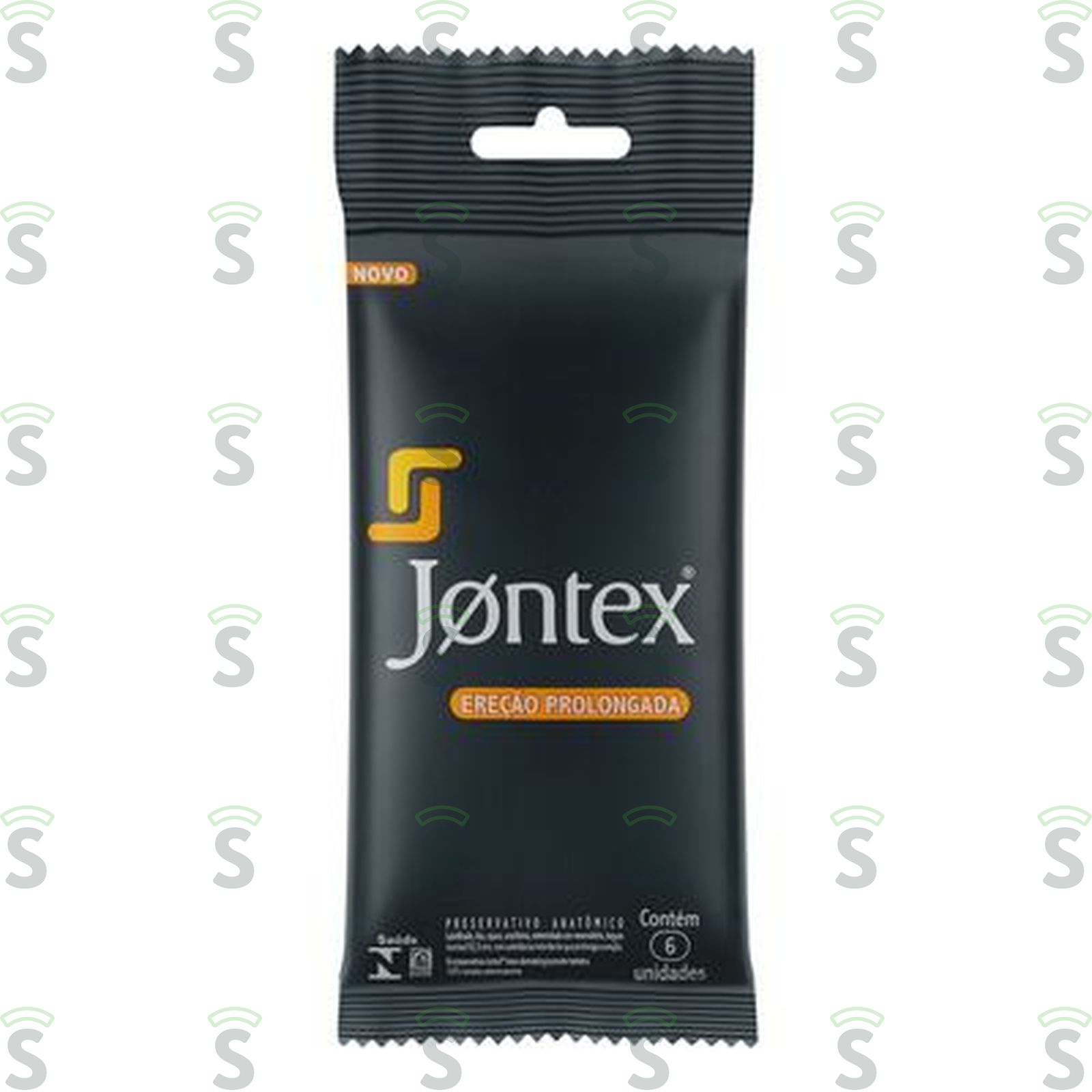 Preservativo Jontex Lubrificado Marathon Embalagem 6UN