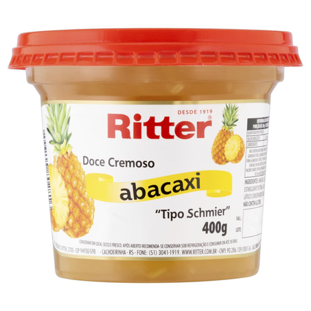 Doce Ritter 400g - Abacaxi