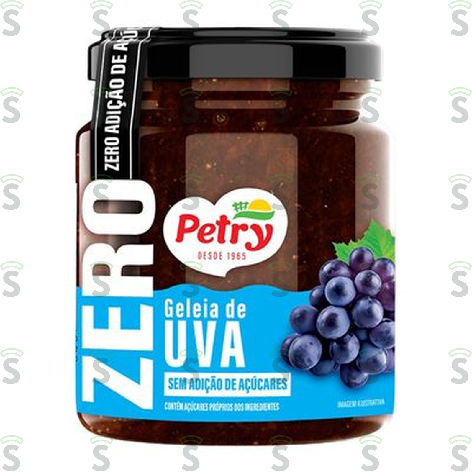 GELEIA PETRY DE UVA ZERO 250G