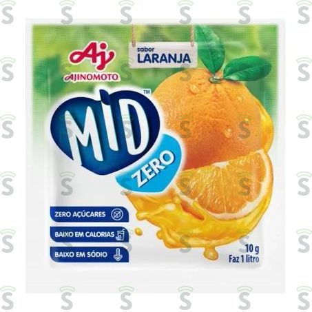  Refresco Em Pó Fit Laranja 10g