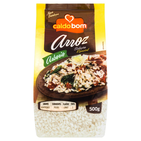 Arroz Caldo Bom 500g - Gourmet - Arbório