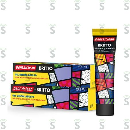  Gel Dental Dentalclean Romero Brito 50g