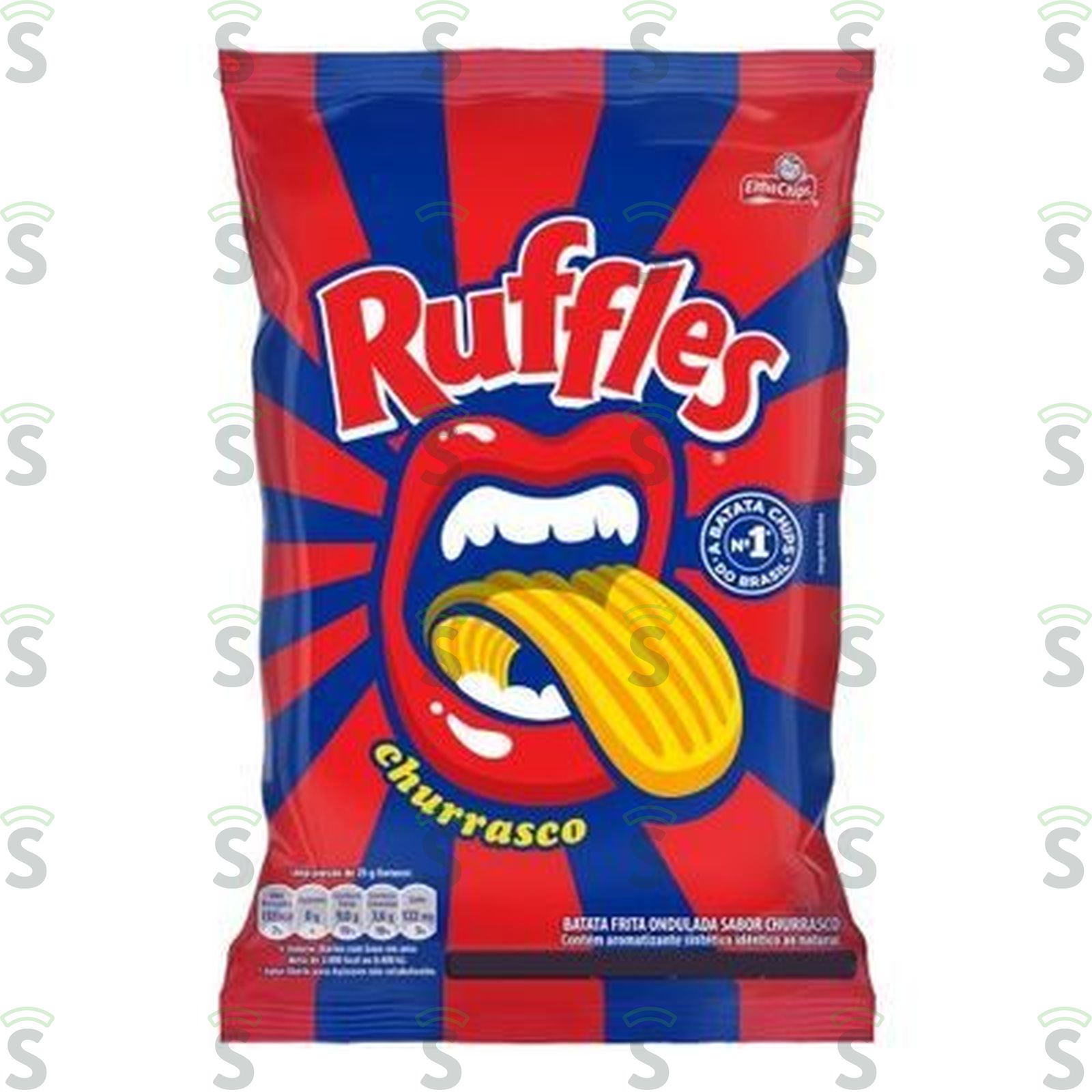 Elma chips-ruffles 68g churrasco