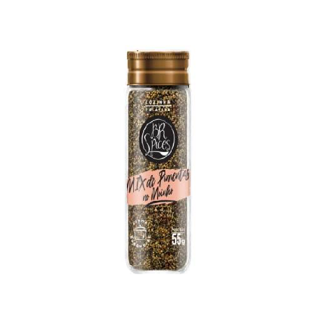 Tempero Frasco Br Spices Mix De Pimenta No Moinho 55g