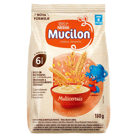 Mucilon 180g - Multicereais - Sachê