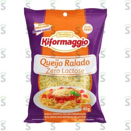 Kiformaggio-queijo Ralado 40g Zero Lacto
