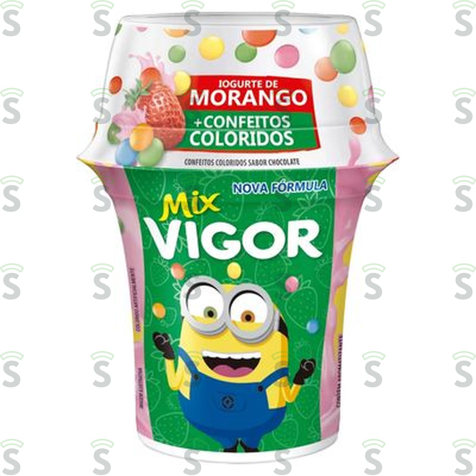 IOG VIGOR MIX 140G MORANGO CONF.COLORIDO