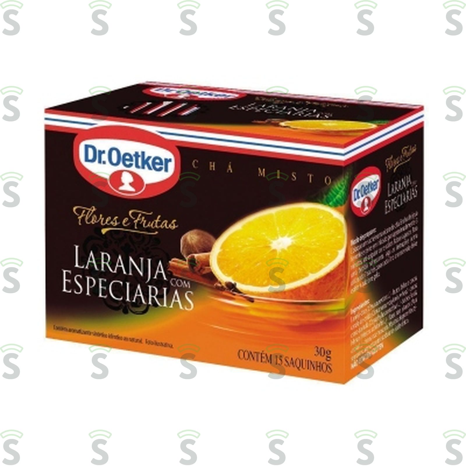 Chá Dr Oetker Laranja com Especiarias Embalagem 30G