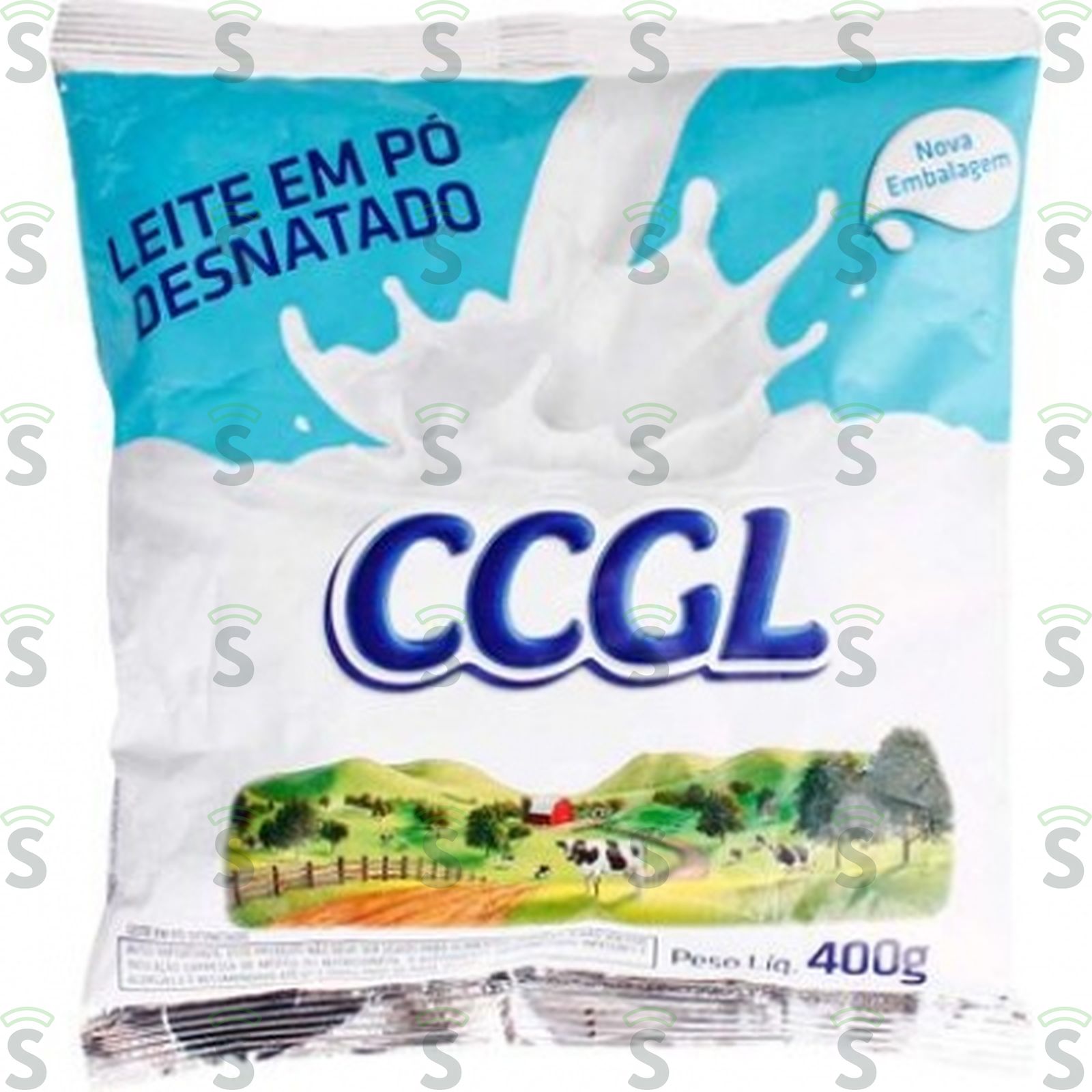Ccgl-leite em po 400g desnatado