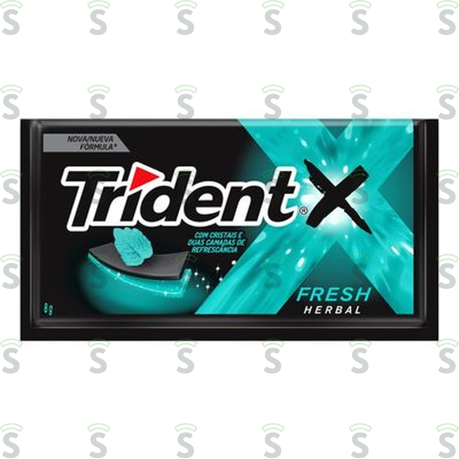 Goma de Mascar Herbal Trident Xfresh Envelope 5 Unidades 8G