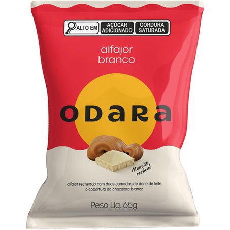 Alfajor Odara 65g - Chocolate Branco