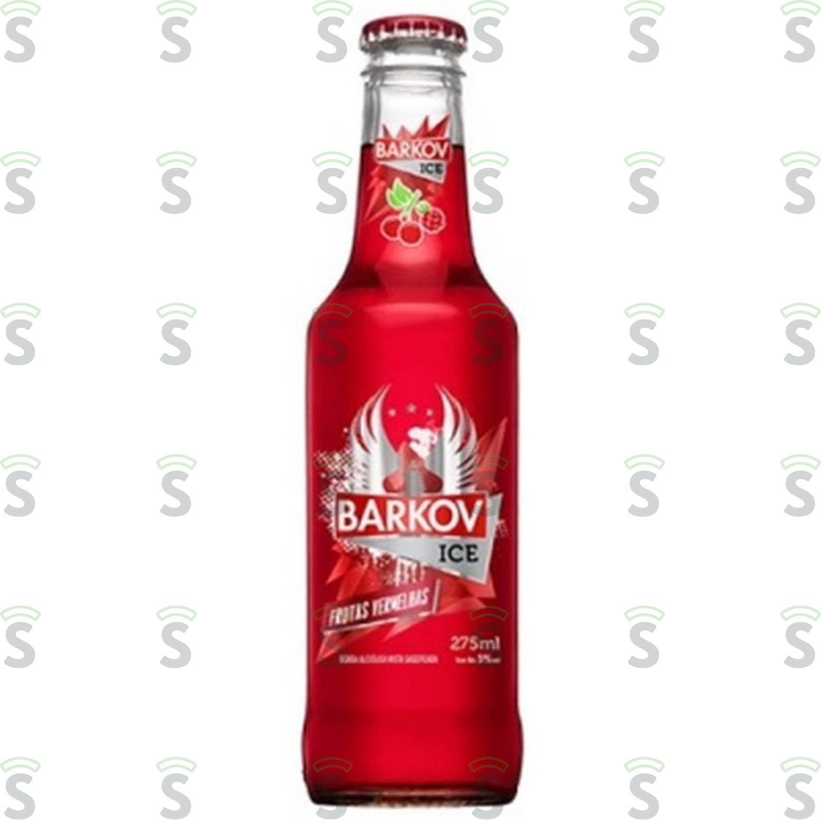 Vodka Barkov Ice Frutas Vermelhas Garrafa 275ml