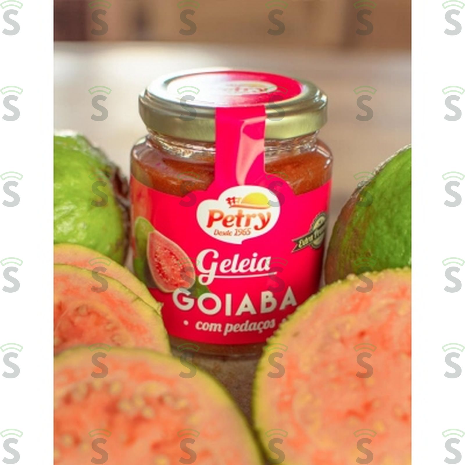 Geleia Petry Pedacos Goiaba 265G