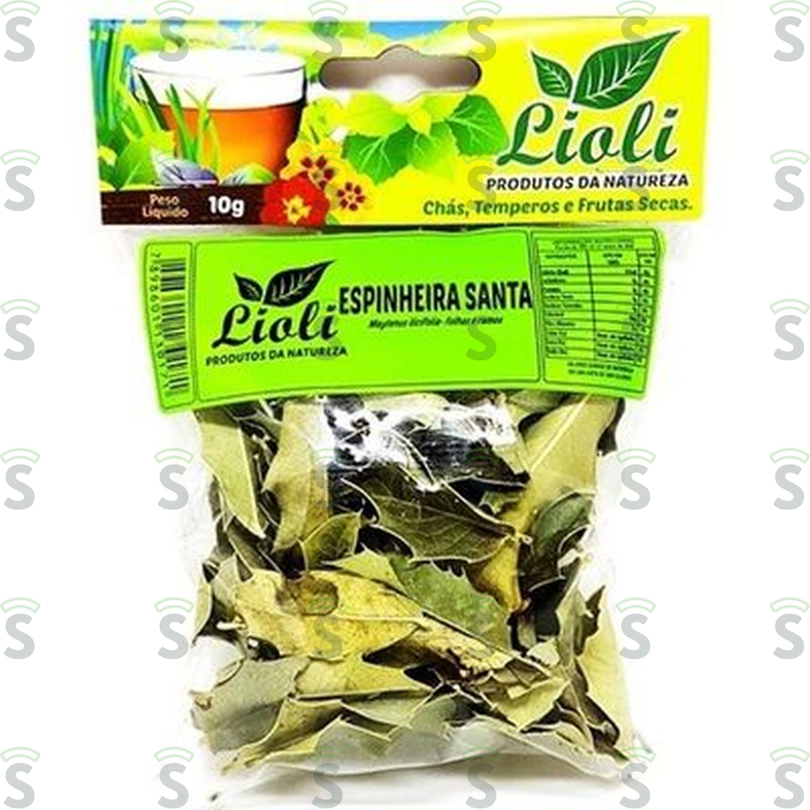Chá Lioli Espinheira Santa 10G