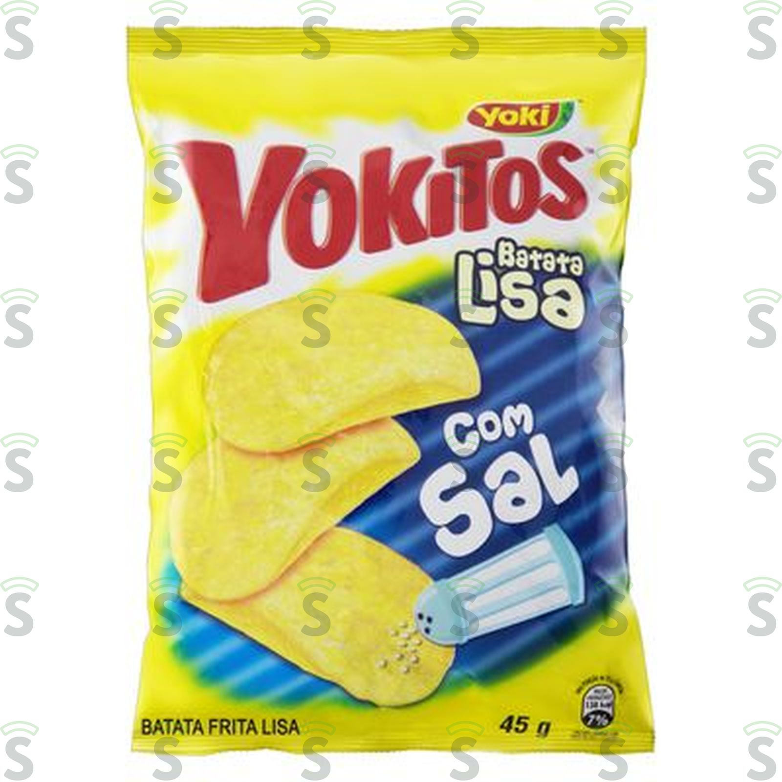 Batata Yoki Lisa com Sal Pacote 45G