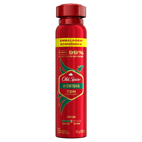Desodorante Aerossol Old Spice 124g - Adventure