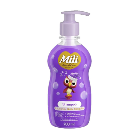 Shampoo Mili Love & Care 200ml - Lavanda Suave