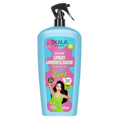 CREME UMIDIFICADOR SKALA EXPERT MAISCACHOS BORRIFADOR 500ML