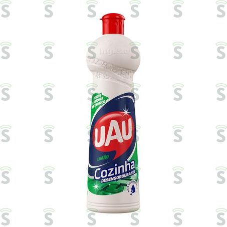  Limpador Desengordurante de Cozinha Uau Com Limão Squeeze 500ml