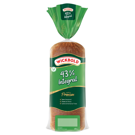 Pão Wickbold 450g - Forma - Integral