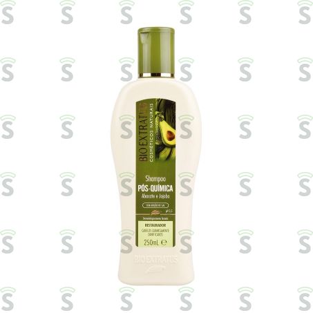  Shampoo Bio Extratus Pós Química Abacate e Jojoba Embalagem 250ml