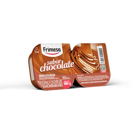 Sobremesa Frimesa 180g - Chocolate